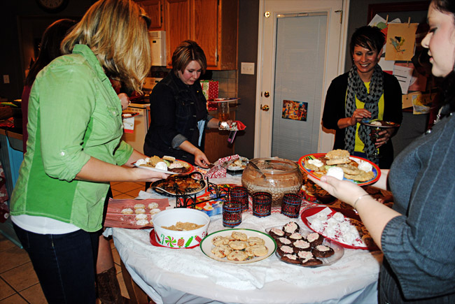 i should be mopping the floor: How to Host a Holiday Cookie Swap