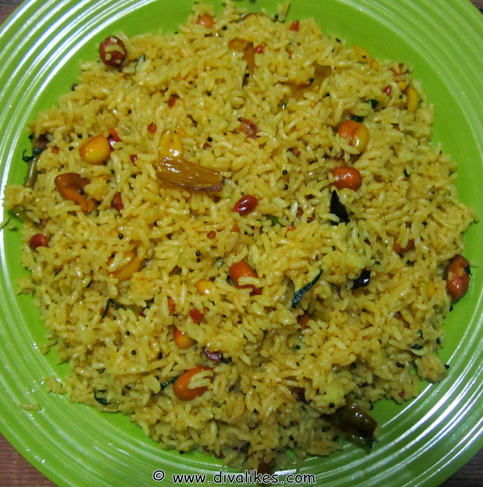 Tamarind Rice / Andhra Pulihora / Puliyogare Diva Likes