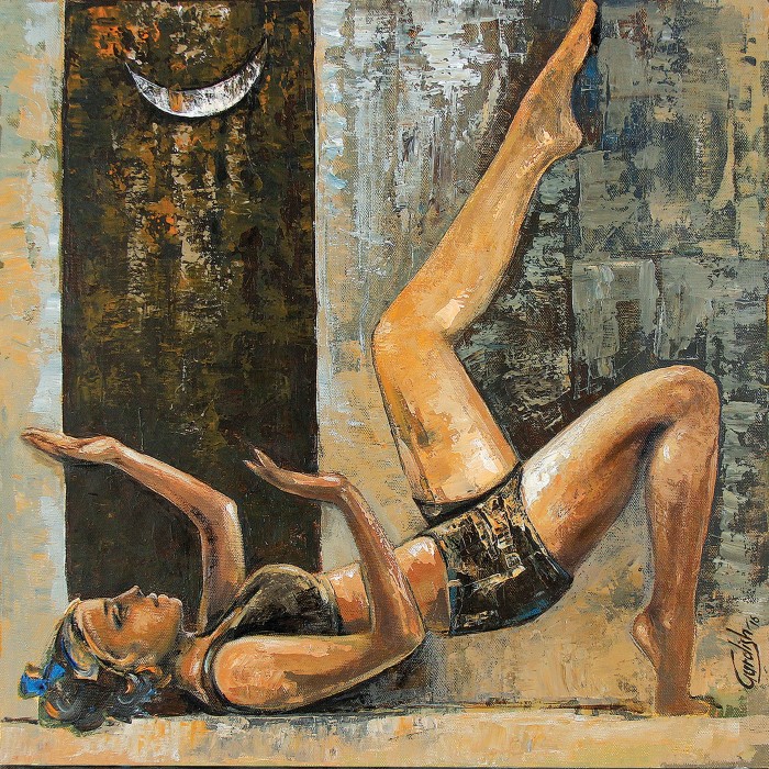 Индийский художник. Gurdish Pannu Gurdish Pannu