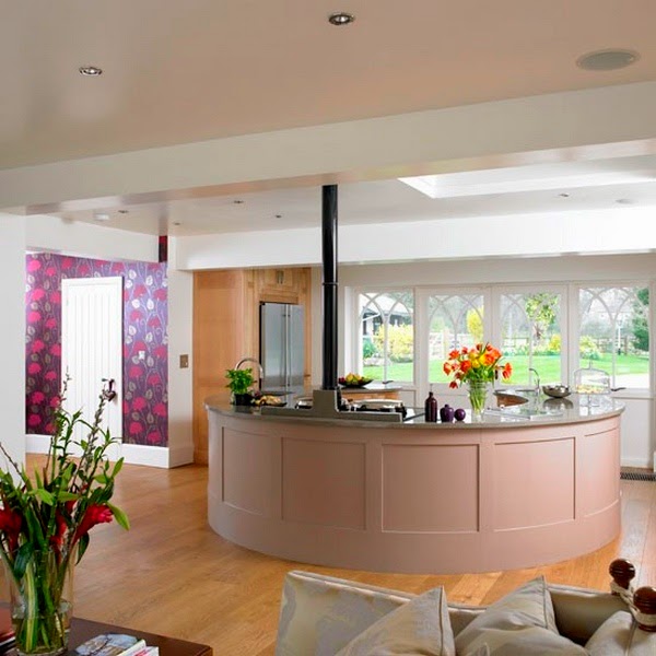 Contemporary Kitchen Design Circular