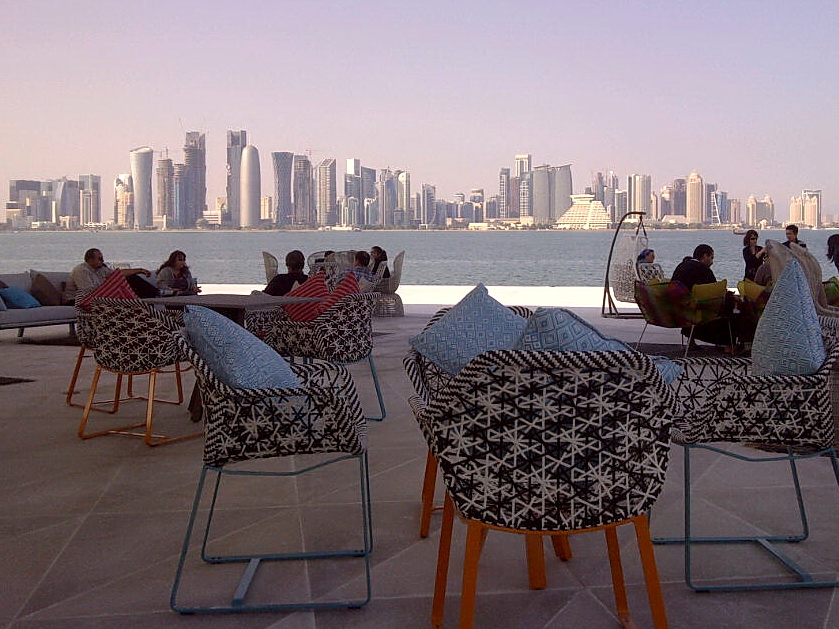 Dawn in Doha The MIA's latest restaurant and cafe!