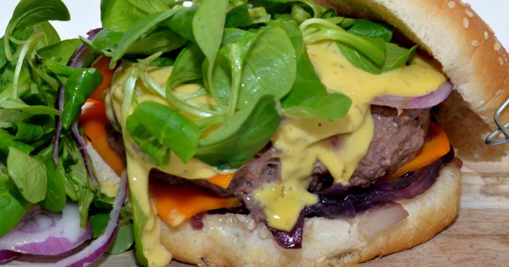 Saveurs et Gourmandises Hamburger sauce Moutarde.