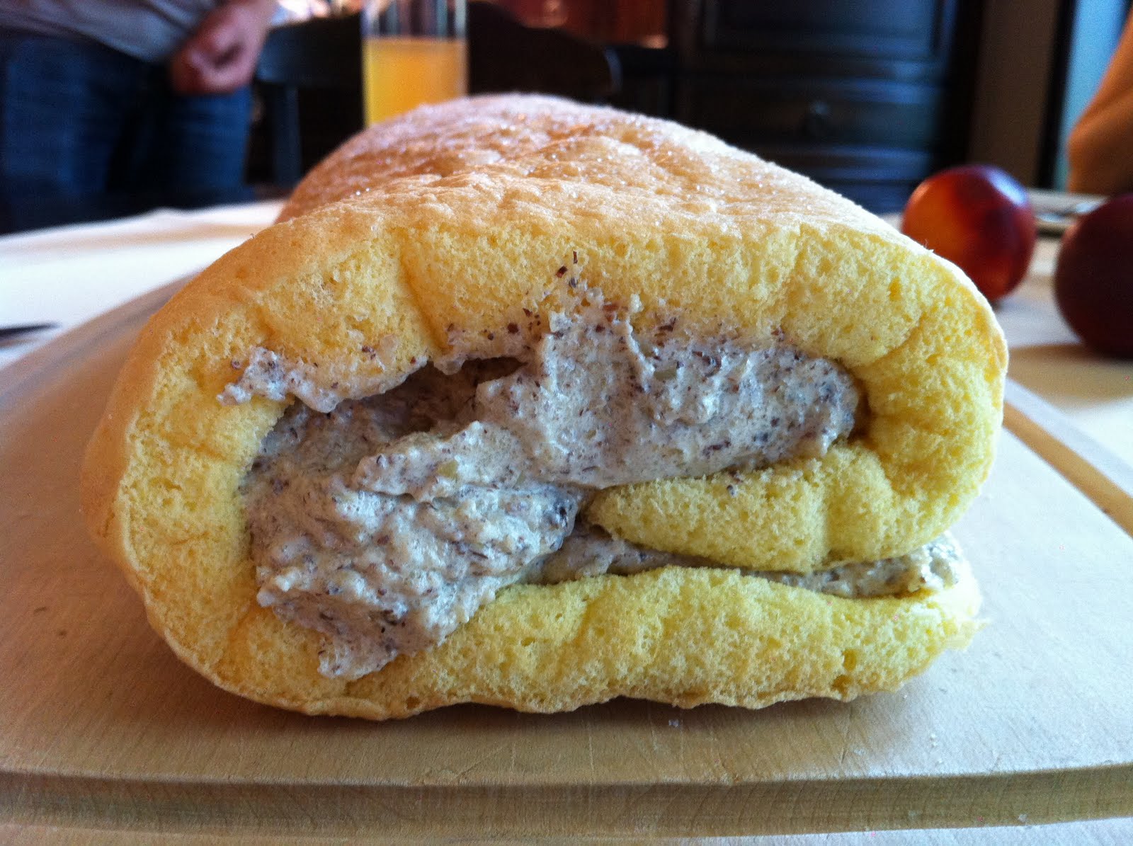 Haselnussrolle ~ Küchenmaus