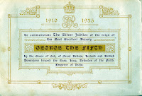 Cigarette Cards: Reign of King George V 1910-1935 frontispiece