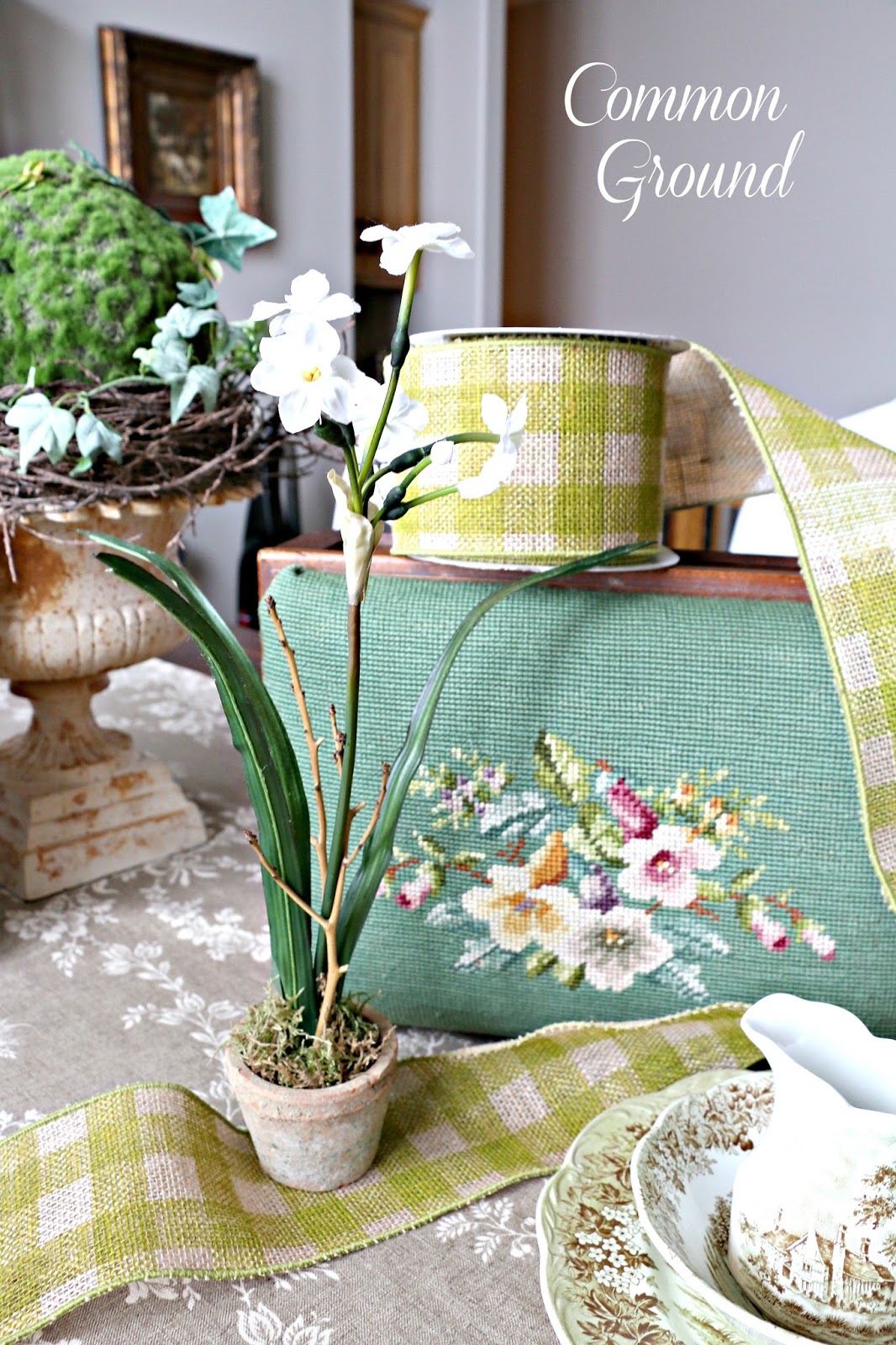 common ground The Spring Forecast is Green