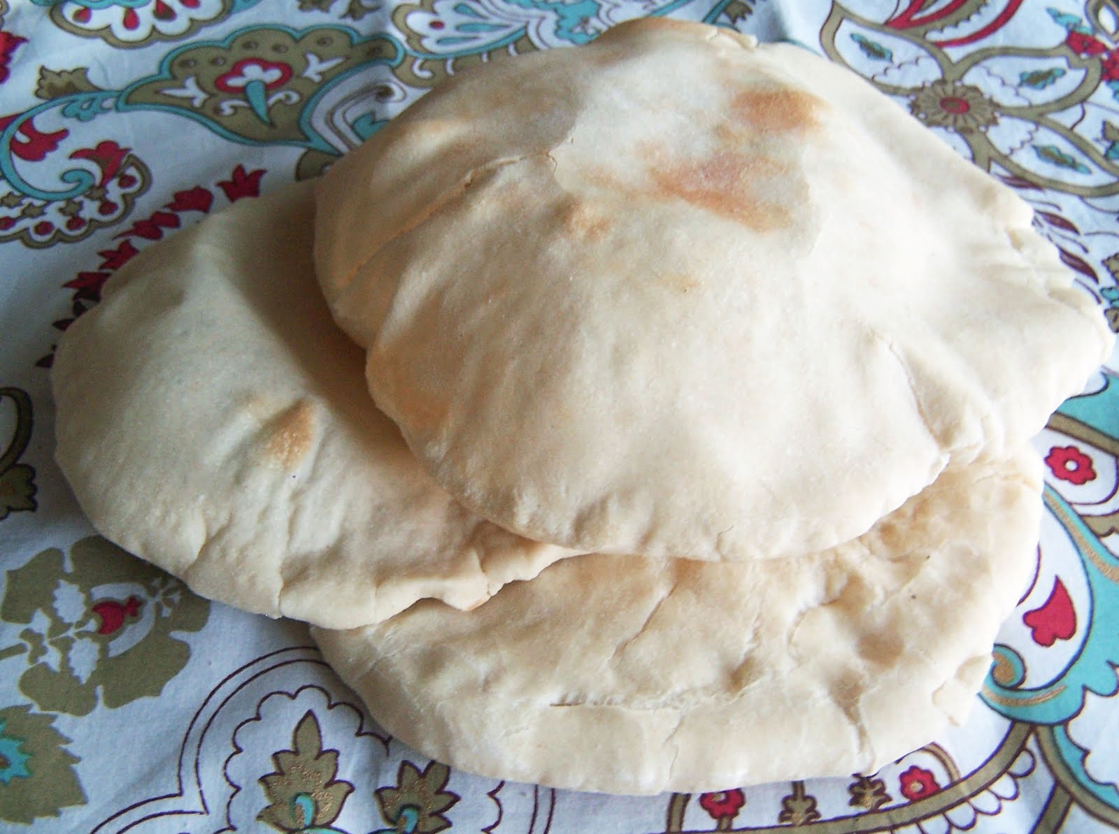 Becky Bakes Arabic pita bread