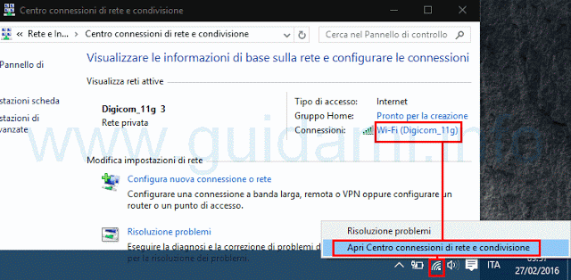 Scoprire la password Wifi su Windows 10 della rete connessa