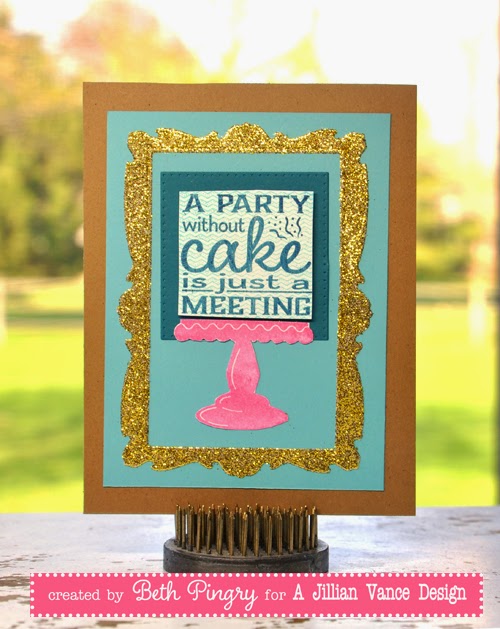 Party without Cake Card by Beth Pingry