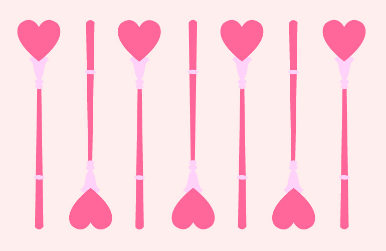 alice in wonderland queen if hearts staff drawing