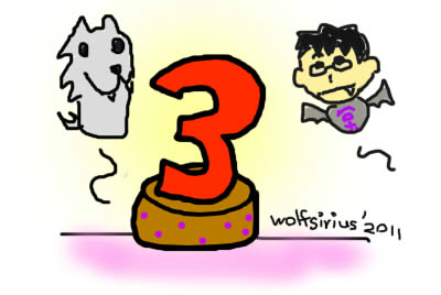 [Image: MyWolfSirius 3rd Anniversary 2011]