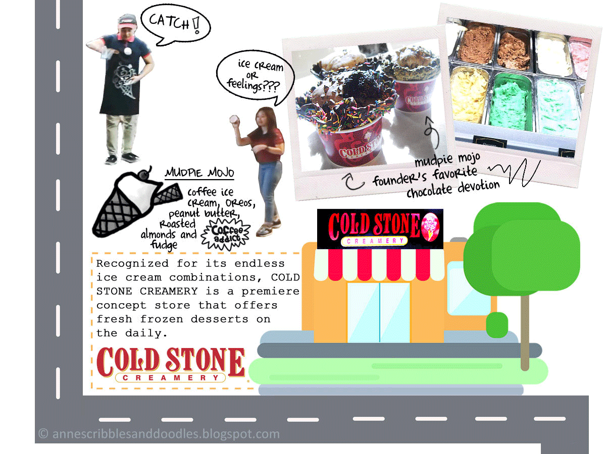 Foodpanda's The Good Food Tour: Cold Stone Creamery | Anne's Scribbles and Doodles
