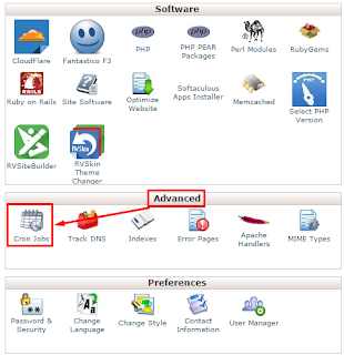 Cara Setting Cronjob di cPanel X Cara Setting Cronjob di cPanel X