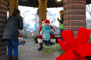Santa on the Town Common - November 2014