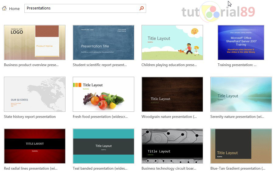 249 template Presentasi PowerPoint gratis  Tutorial89