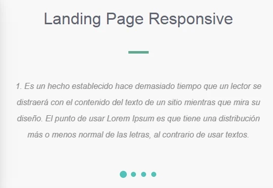 Landing page para Blogger