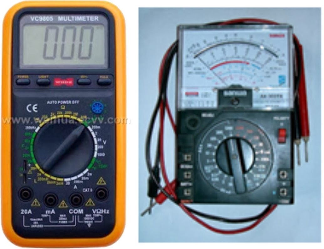 MENGENAL MULTIMETER / MULTITESTER Lalaukan