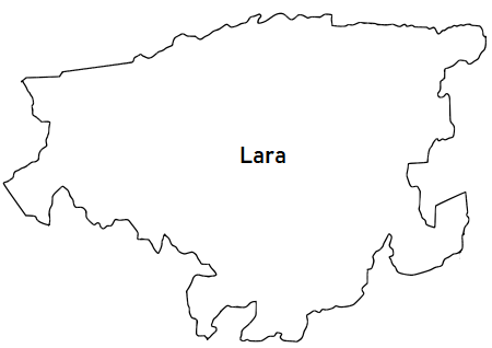 Blog Da Educacao Mapa Del Estado Lara Venezuela Para Colorear