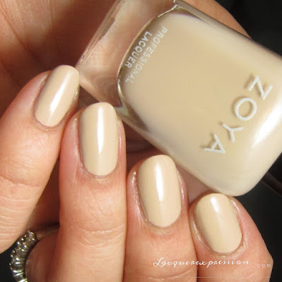 Nail polish swatch of Tatum from the Naturel 3 collection by Zoya