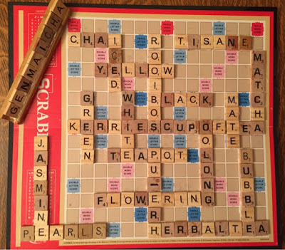 Scrabble Tea craft 2017