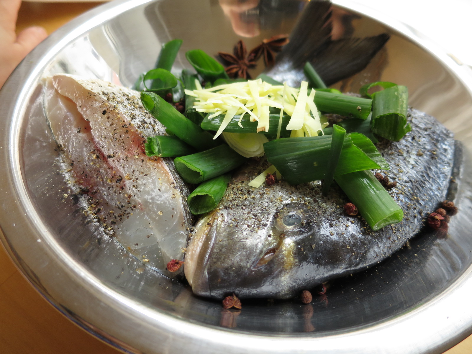 Qian's Chinese Food Steamed Fish Sea Bream