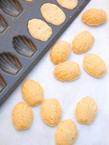 Baking Day: Orange Shortbread Madeleines