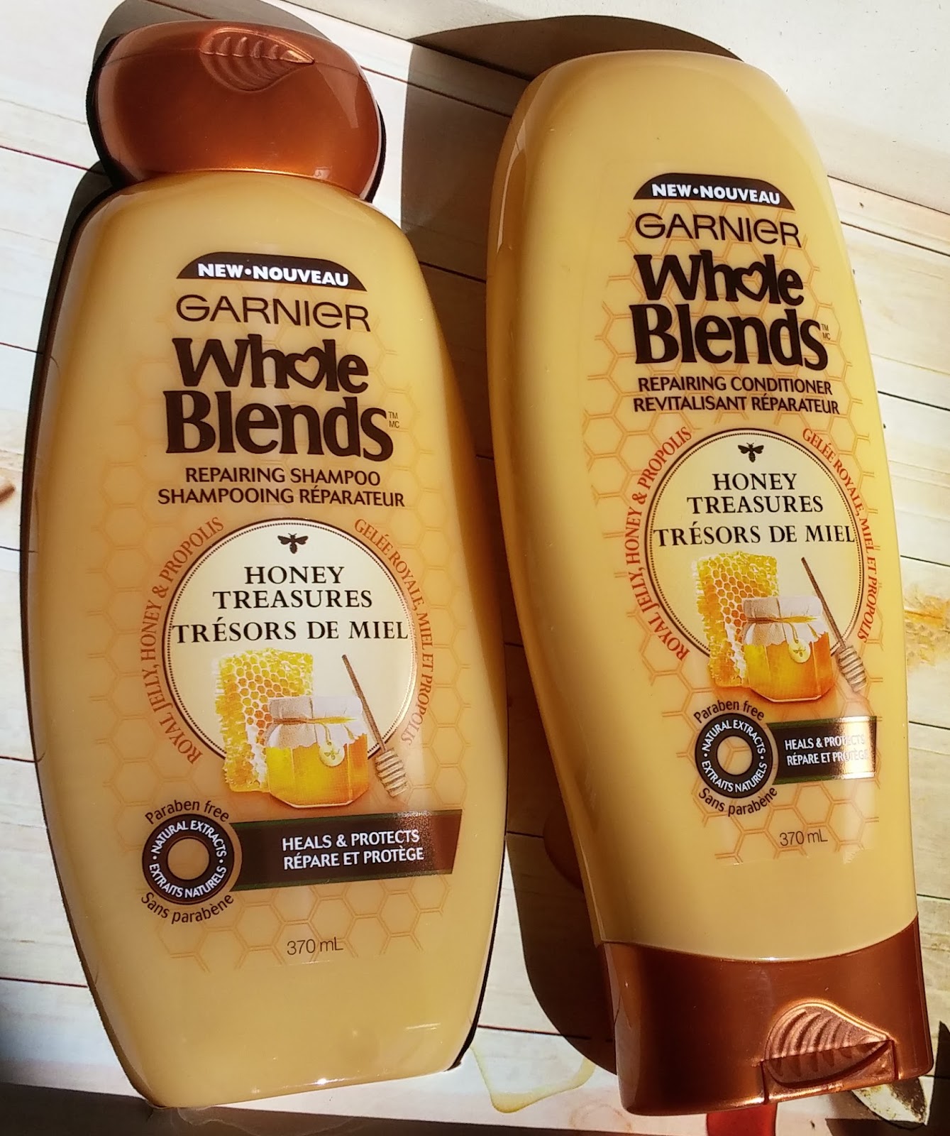 Sparkled Beauty Garnier Honey Treasures