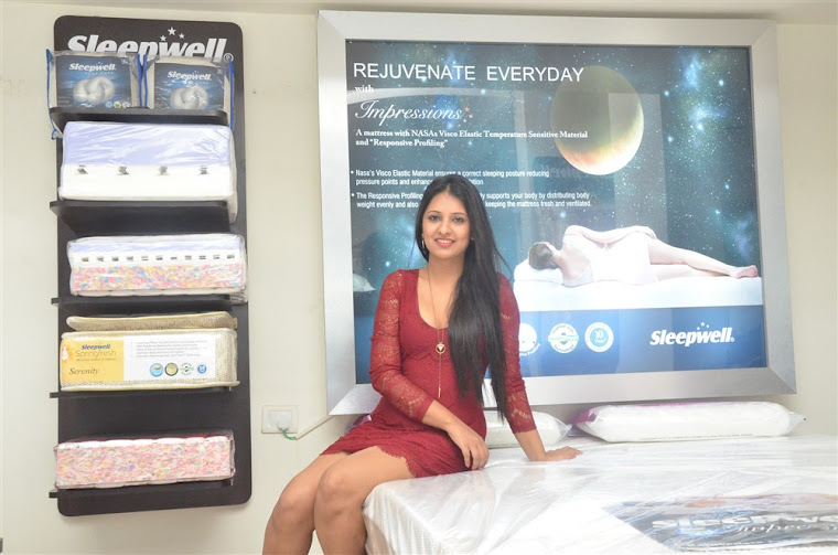 Nikita Bisht photos at sleepwell outlet launch