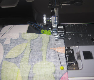 Stitching with a Zipper foot