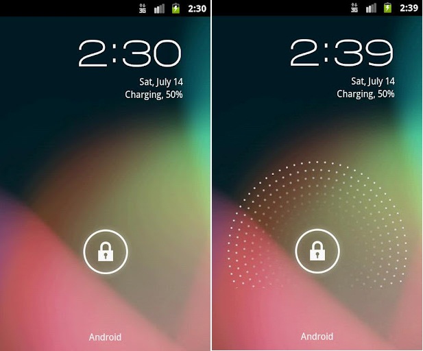 Jelly Bean Lockscreen Theme APK Android