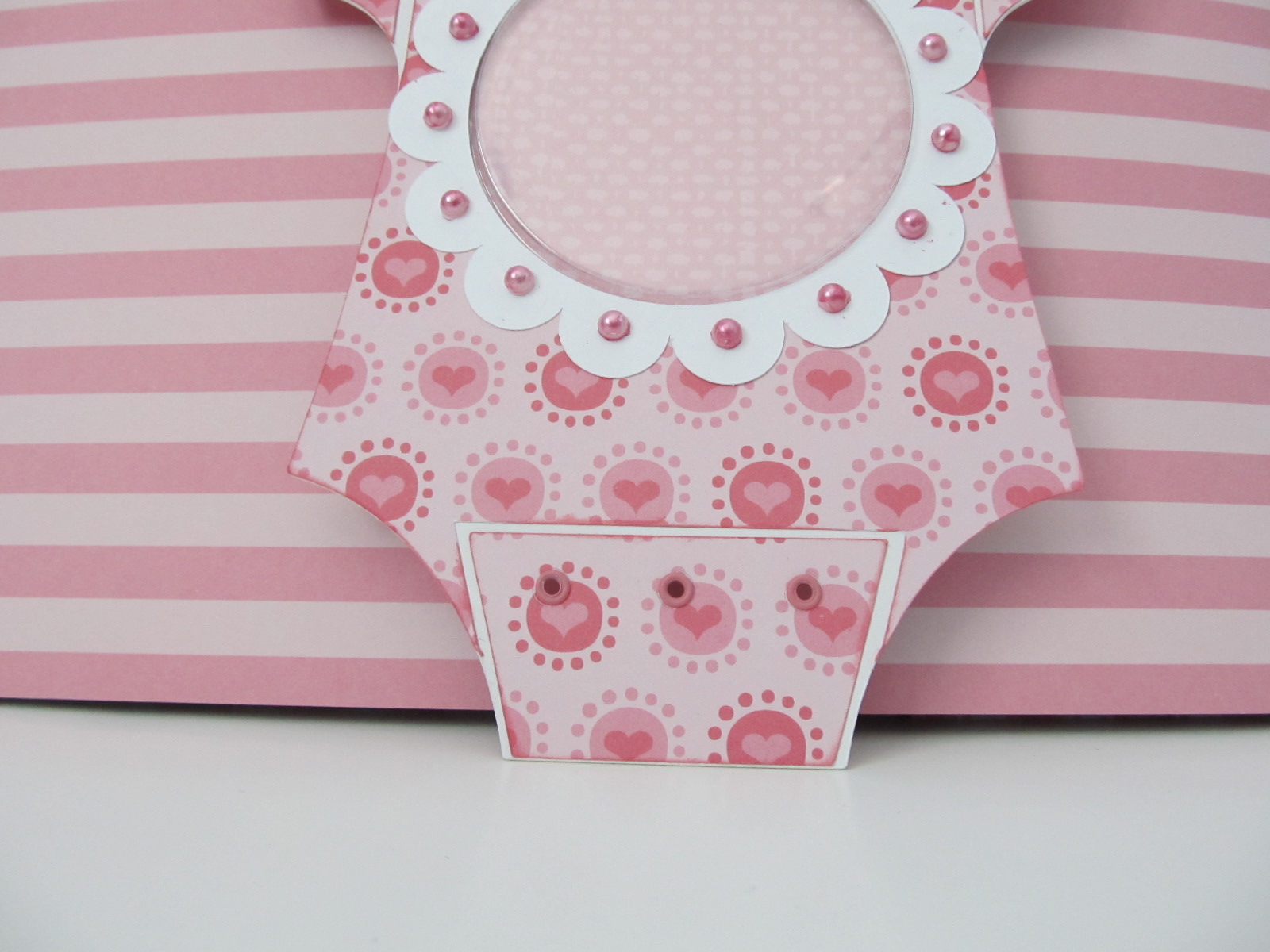 Creative Cricut Designs & More.... Baby Girl Onesie Photo Frame