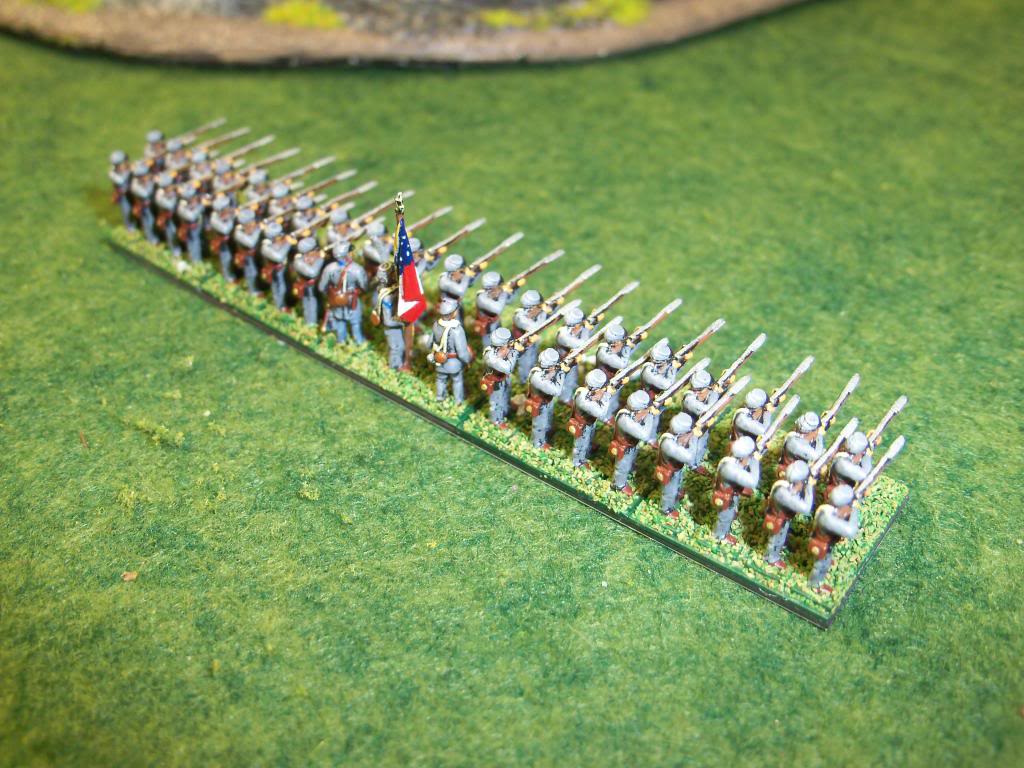 Adventures In Miniature Gaming Painted GHQ 10mm Civil War Confederate