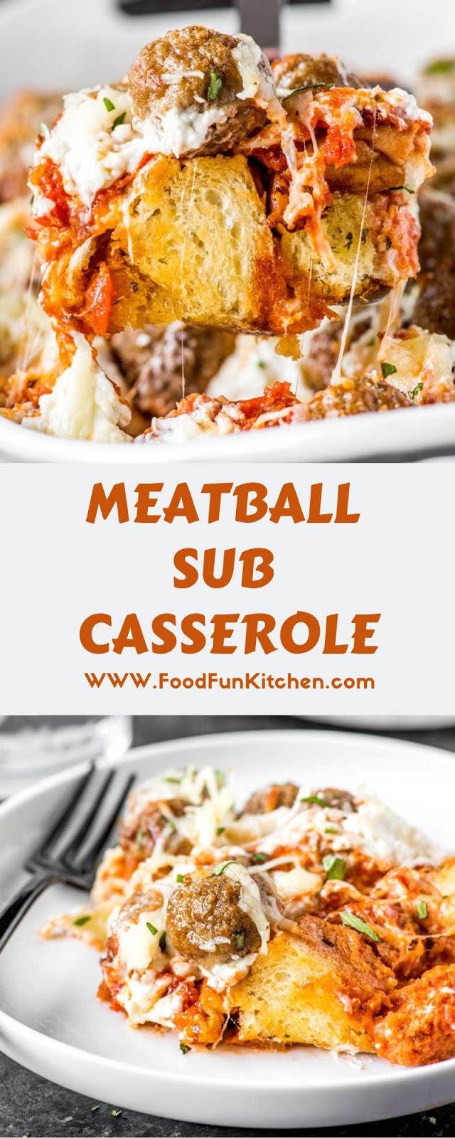 MEATBALL SUB CASSEROLE