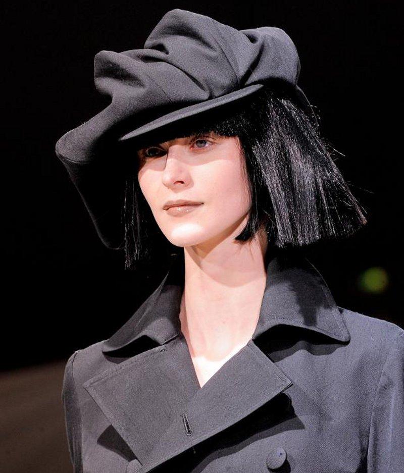 Fashion & Lifestyle: Yohji Yamamoto Hats... Fall 2013 Womenswear