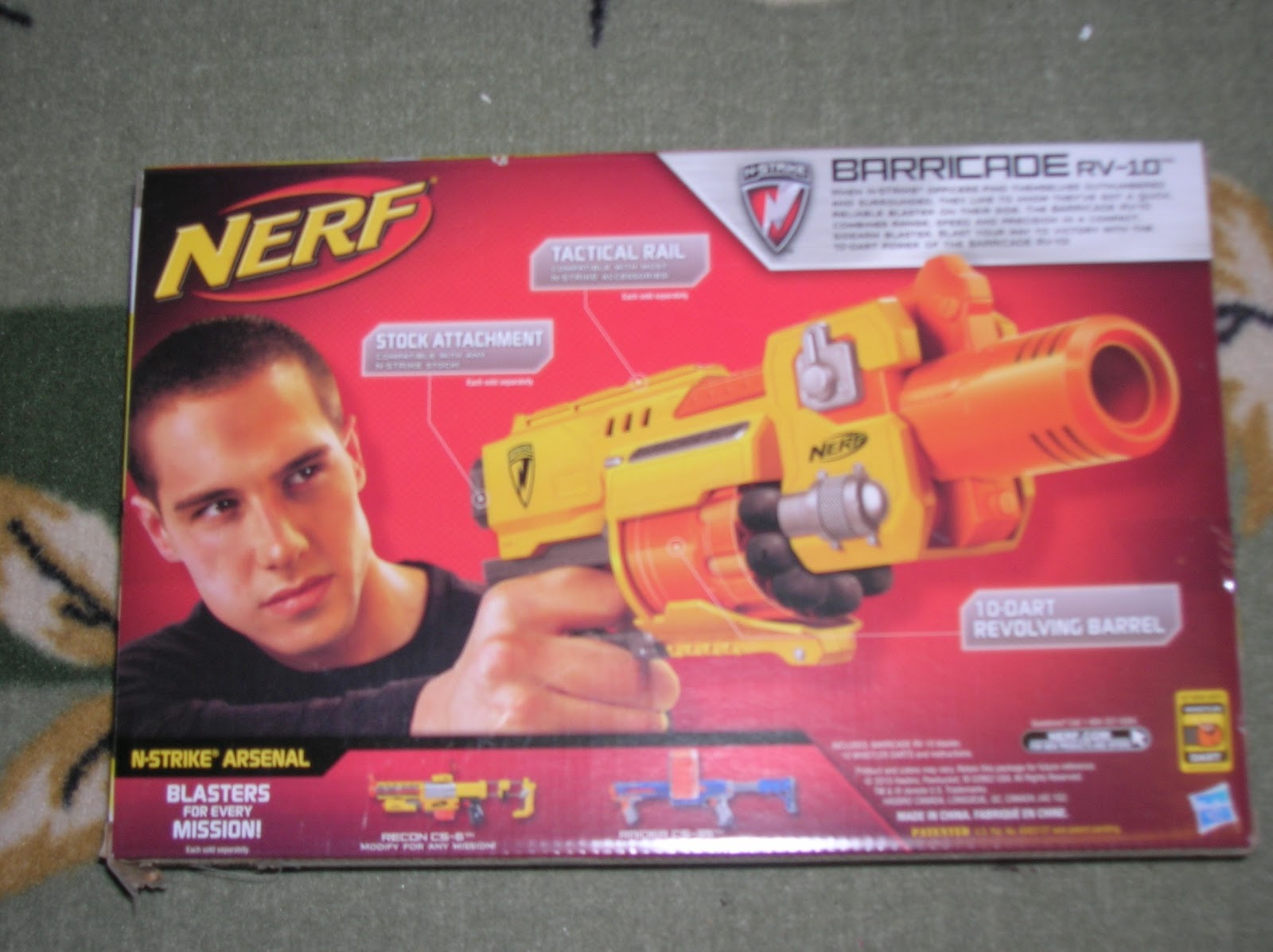 Nerf N-Strike Barricade RV-10 Written Review