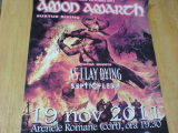 poster Amon Amarth - cu autografe!