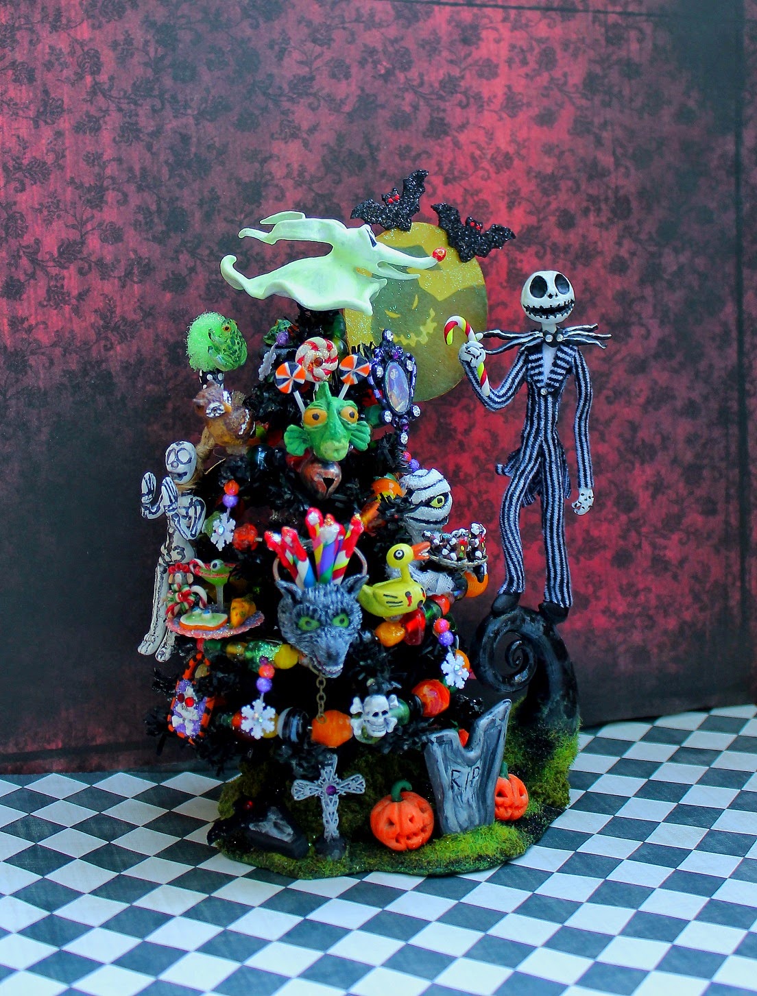 19th Day Miniatures Works in Progress Dollhouse Miniature Nightmare