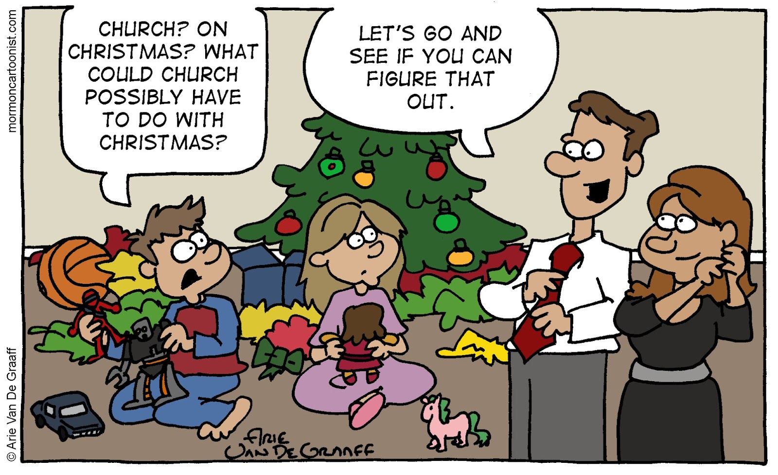 Ward Cartoonist Sunday Christmas