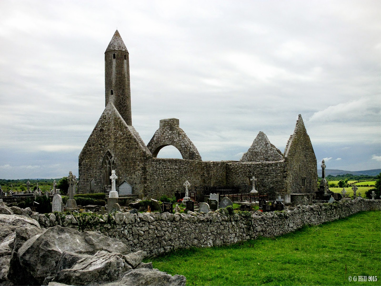 Ireland In Ruins Kilmacduagh Monastic Site Co Galway