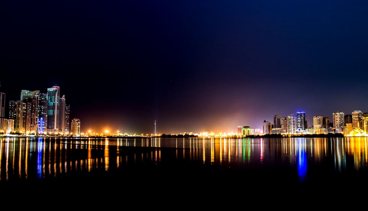 wallpaper for desktop laptop nn03 city water river night light wallpaper for desktop laptop nn03 city water river night light