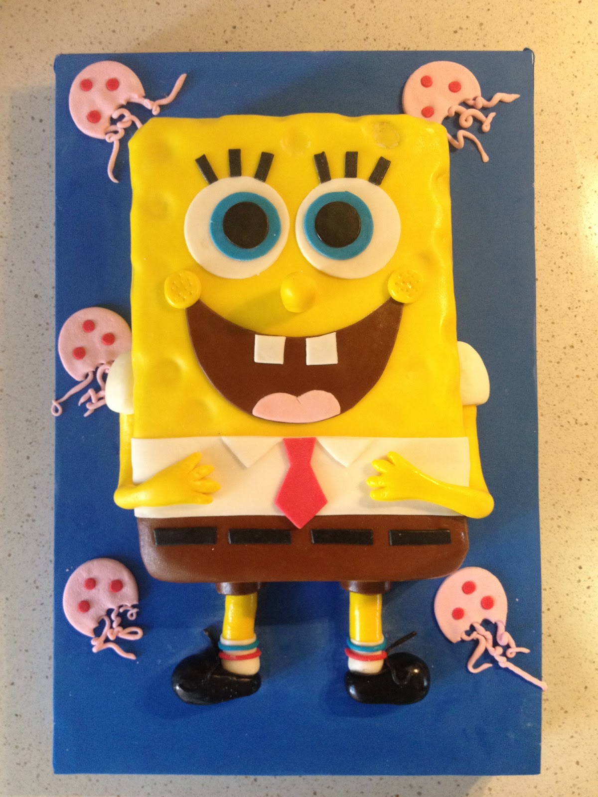 Un Rinconcito Dulce Tarta BOB ESPONJA