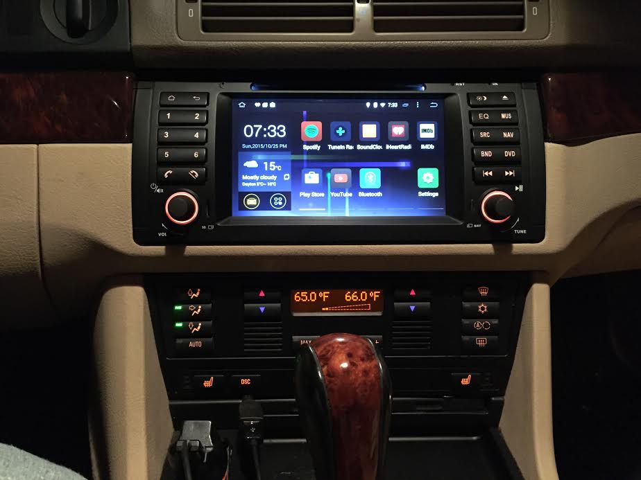 Joying Android Car Stereo Special for BMW E39Android 4