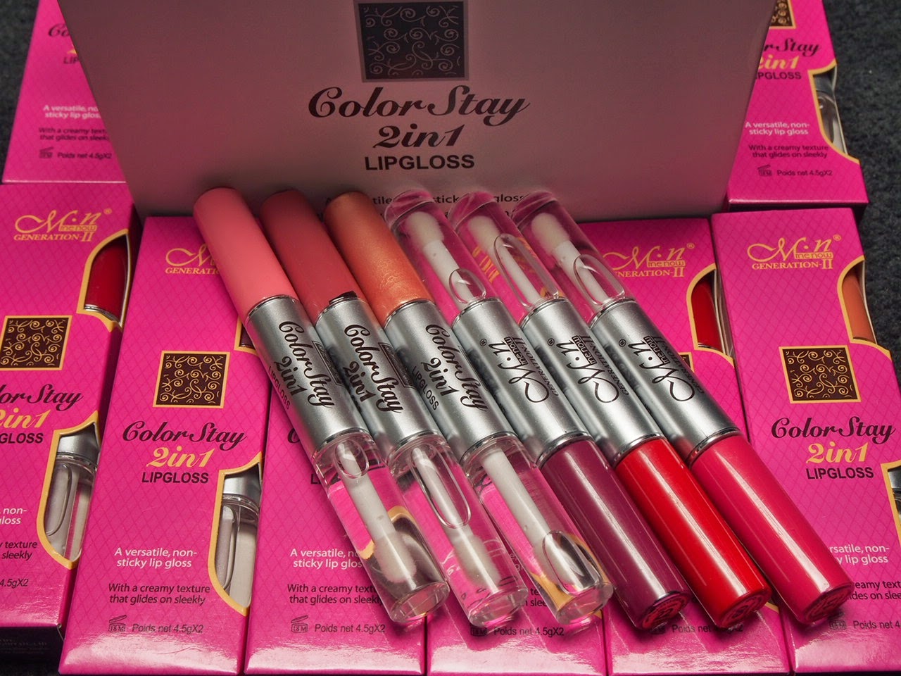 LIPGLOSS MENOW 2 IN 1 Lip Cream Me Now M.N 2in1 MATTE CREAM CM