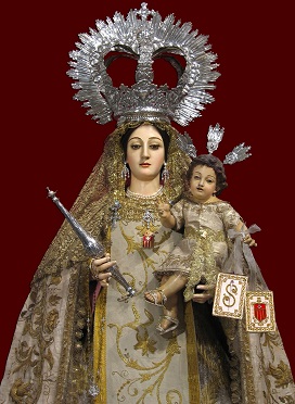 Nuestra SEÑORA DE LA MERCED Rep. Dom Entronizada Por Cristóbal Colón (1495) Fiesta 24 de Septiembre