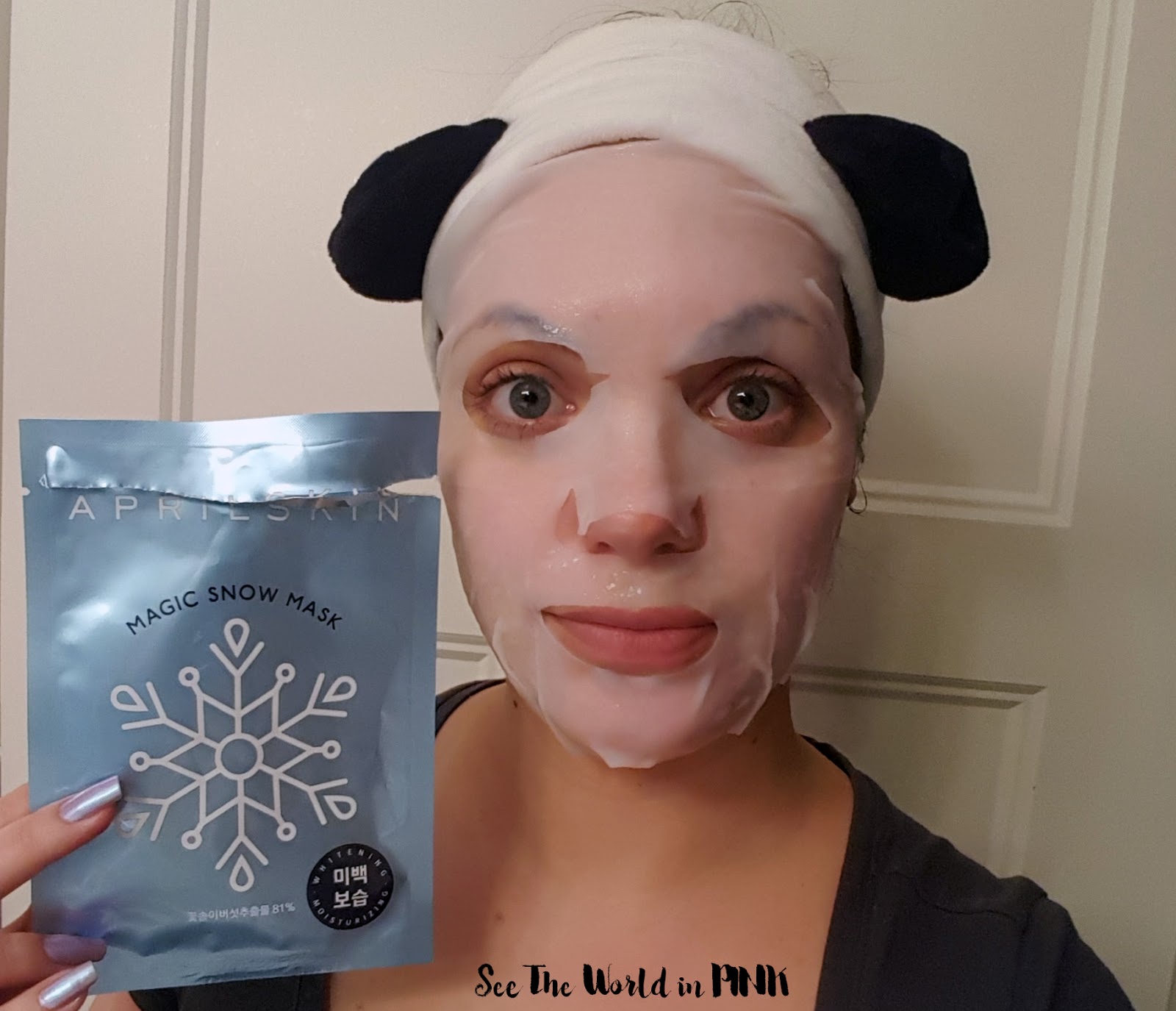 Mask Wednesday - Aprilskin Magic Snow Mask Try-on and Review! 