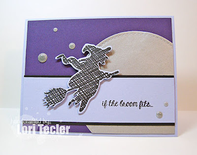 If the Broom Fits card-designed by Lori Tecler/Inking Aloud-stamps and dies from Lil' Inker Designs