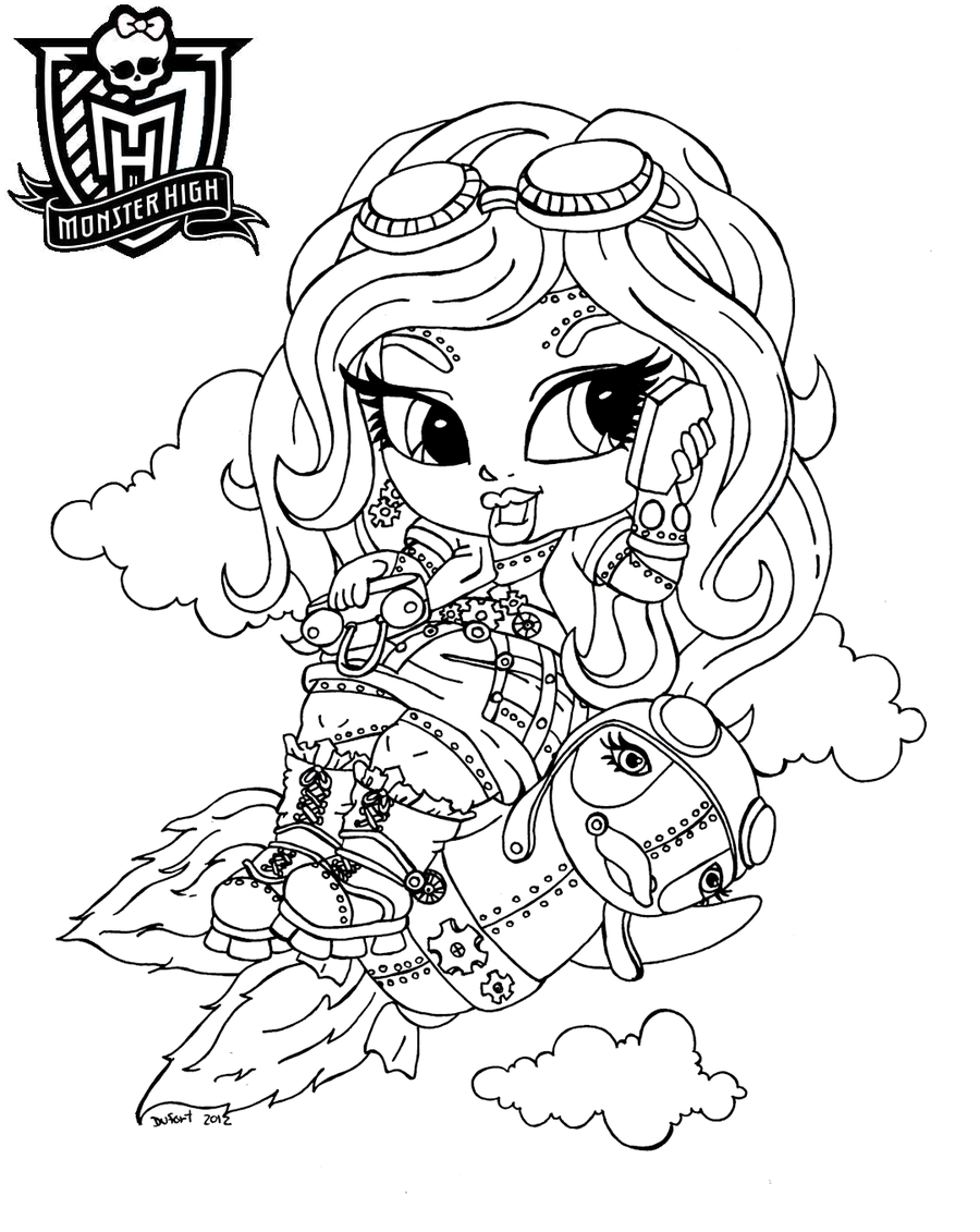 ImagesList.com: Monster High Babies for Coloring, part 1