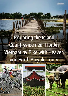 Exploring the Island Countryside near Hoi An Vietnam by Bike with Heaven and Earth Bicycle Tours