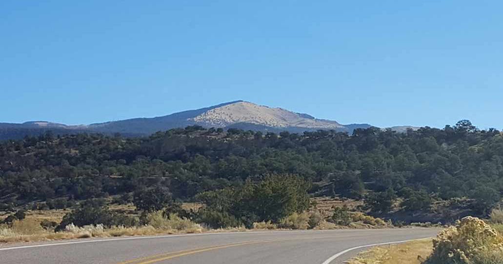 Wandering His Wonders Mount Taylor Summit It's hard to breath at