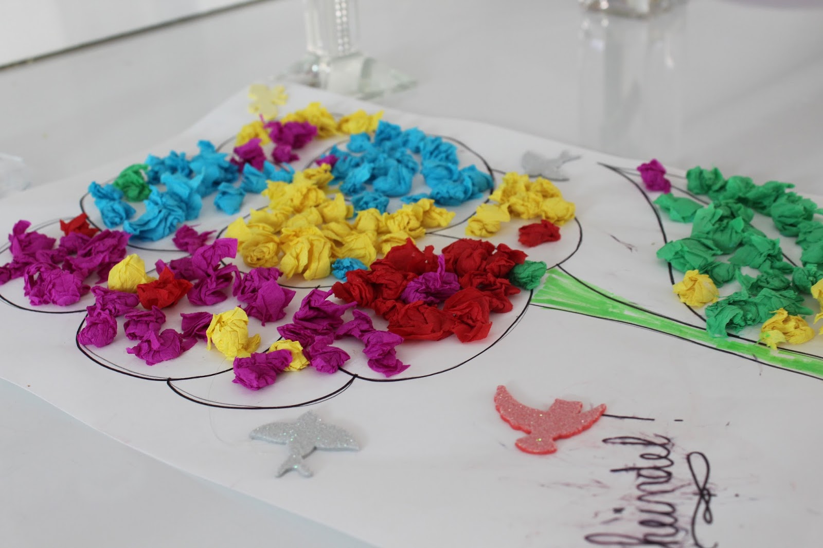 (Liste) Papier Crepon Fleur En Papier Facile Maternelle Unique Some