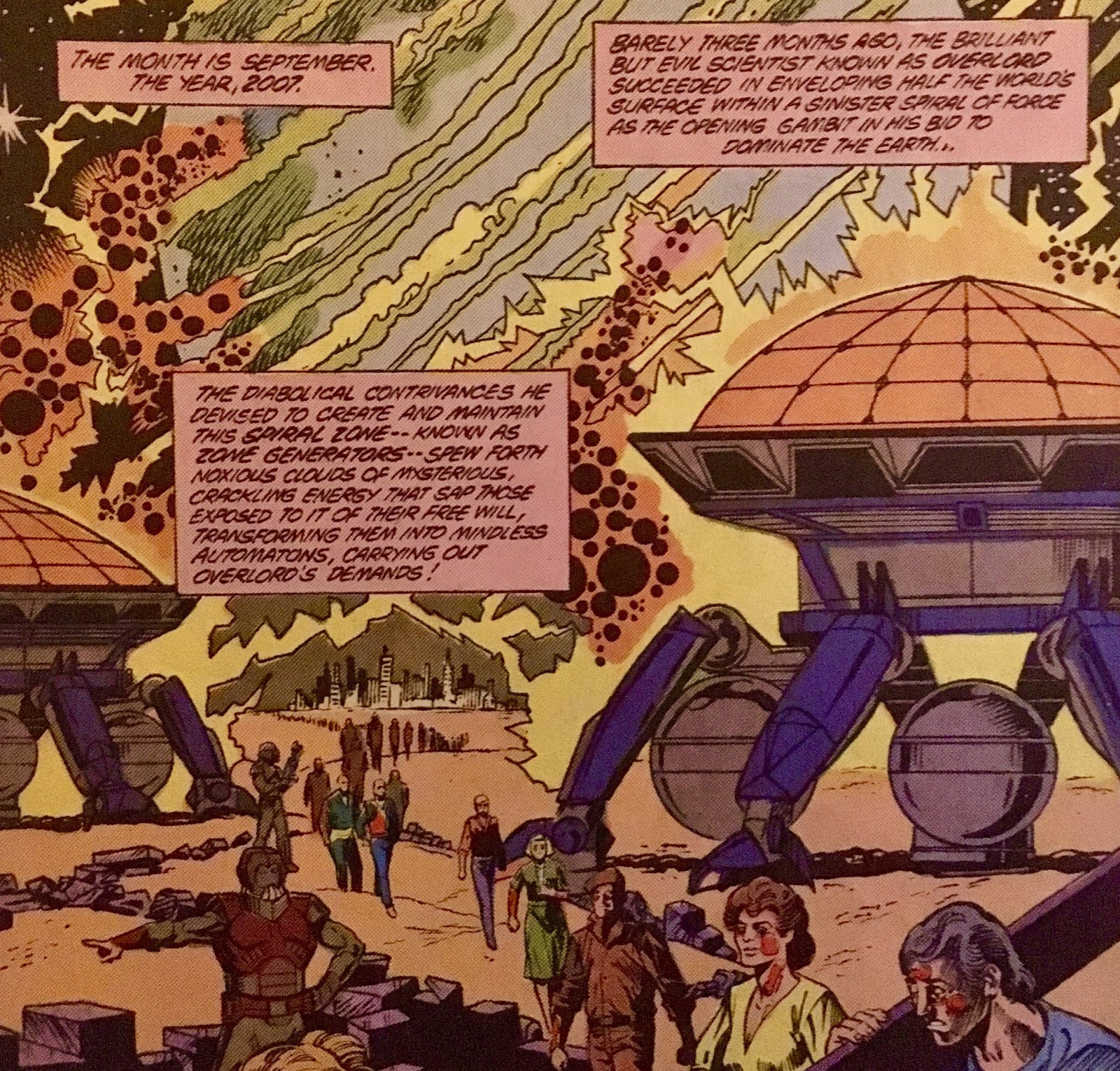 Spiral Zone 1 (1988) Chris is on Infinite Earths